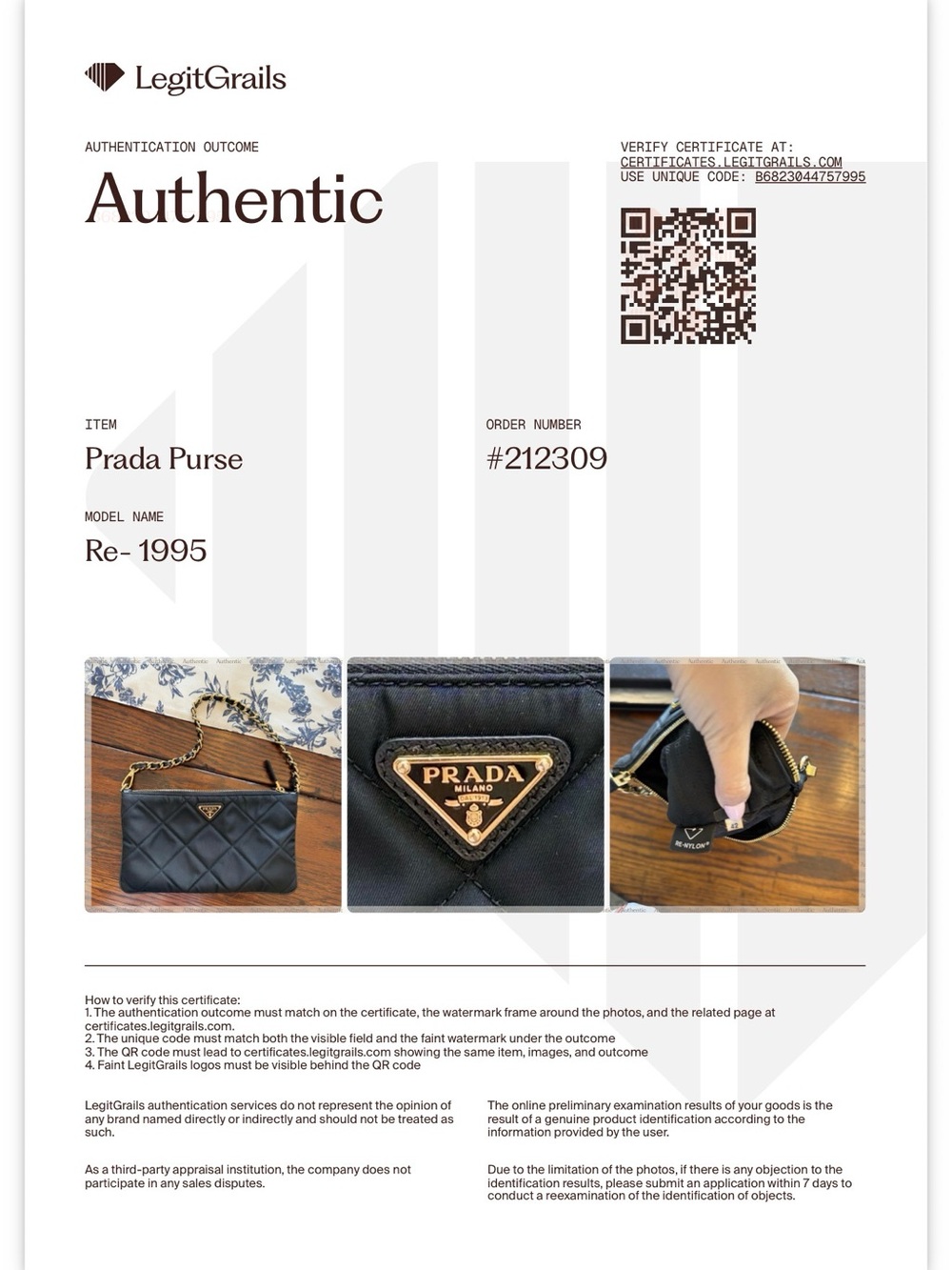 Prada Re-Nylon Mini Quilted Pouch Clutch Bag - Picture 9 of 9